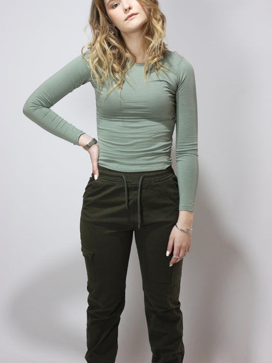 Khaki Cargo Pants