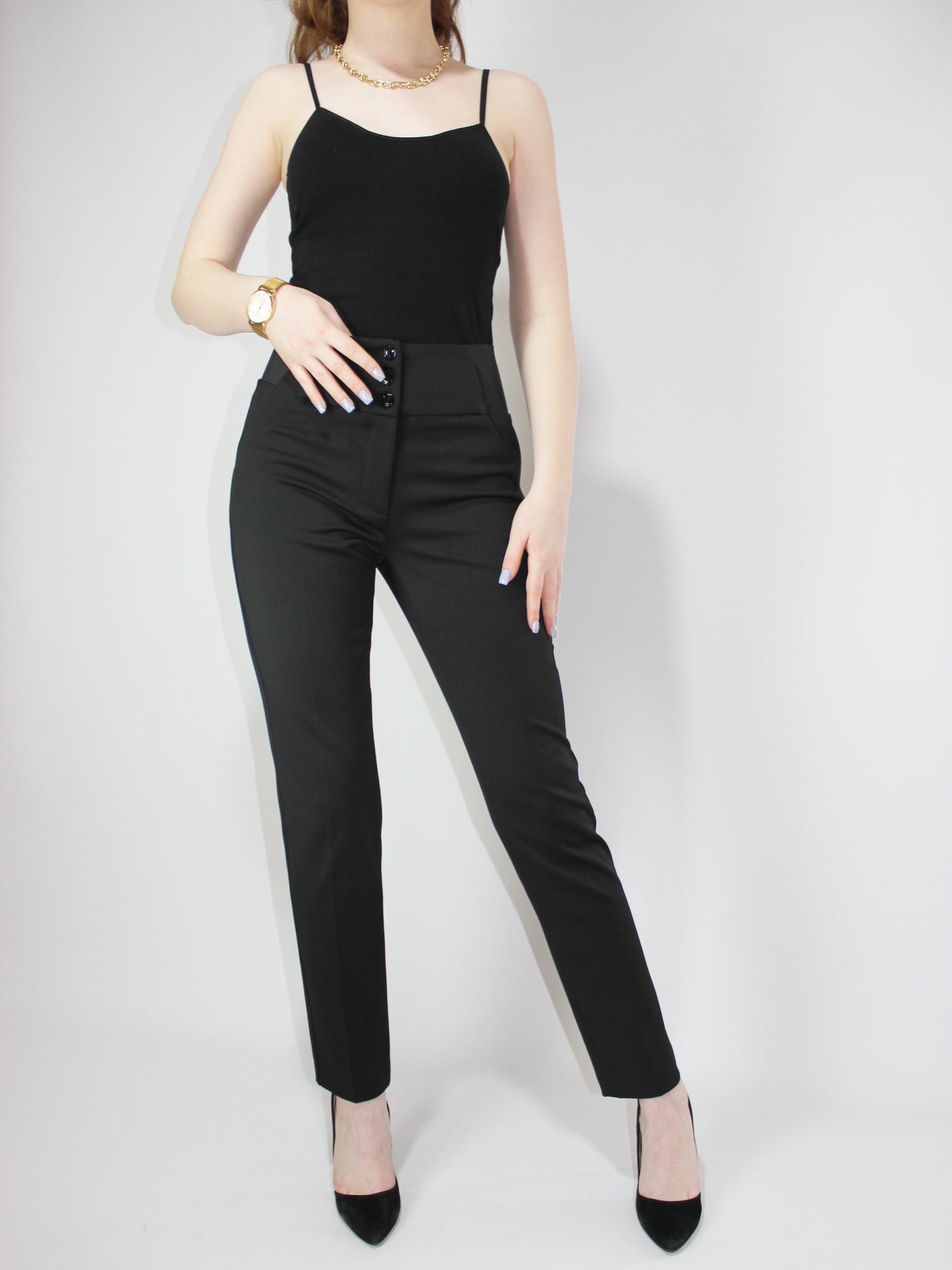 Classical Black Dress Code Trousers