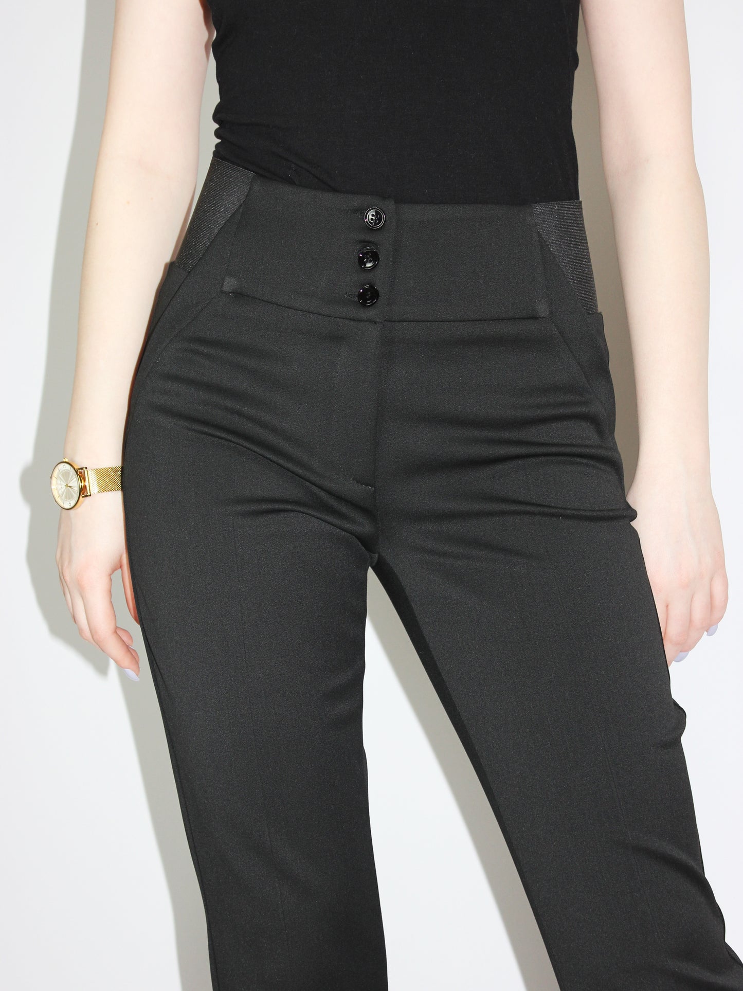 Classical Black Dress Code Trousers