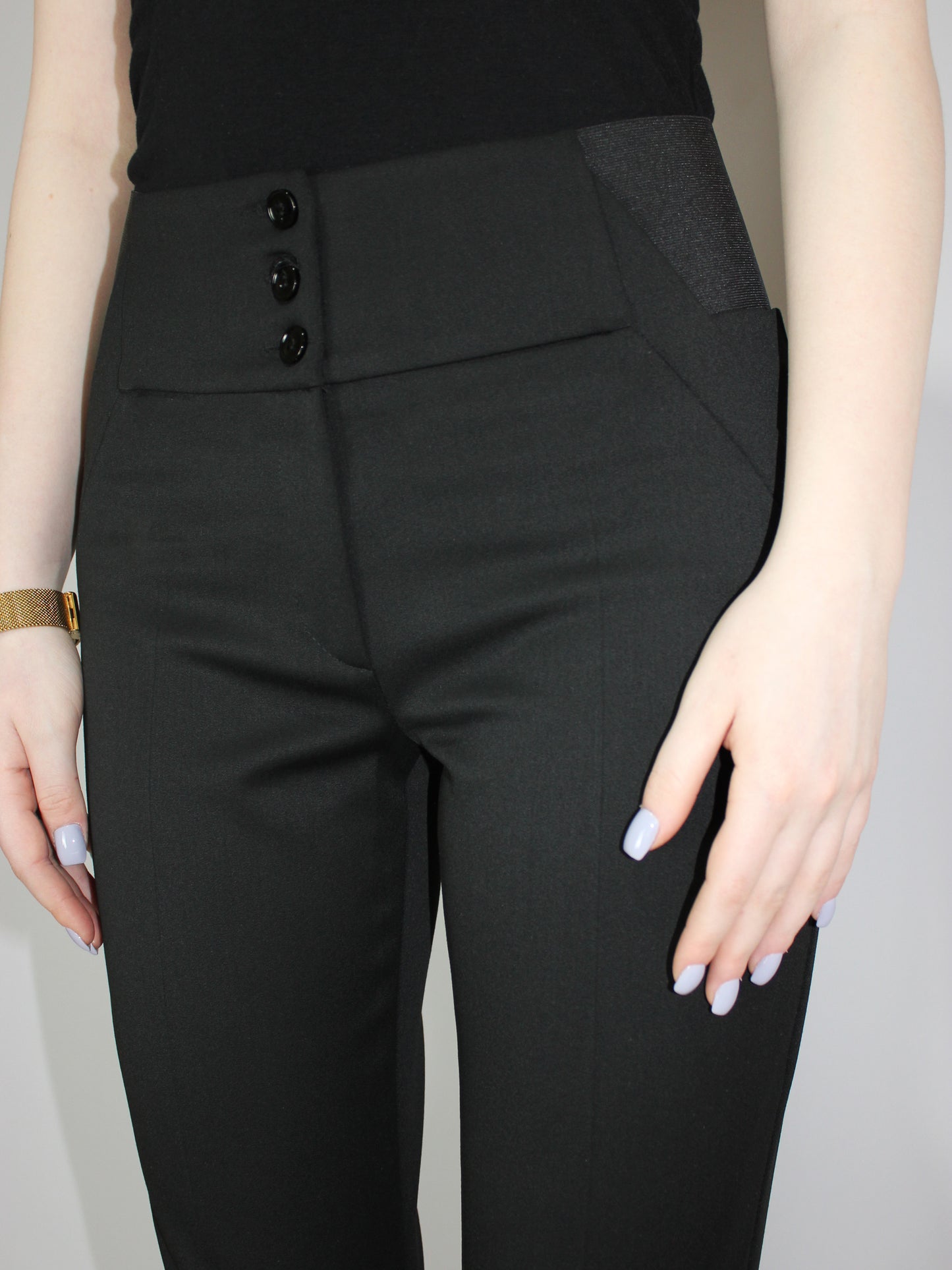 Classical Black Dress Code Trousers