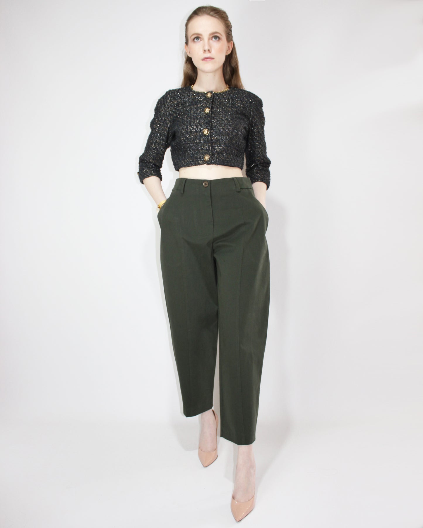 Khaki Banana Pants