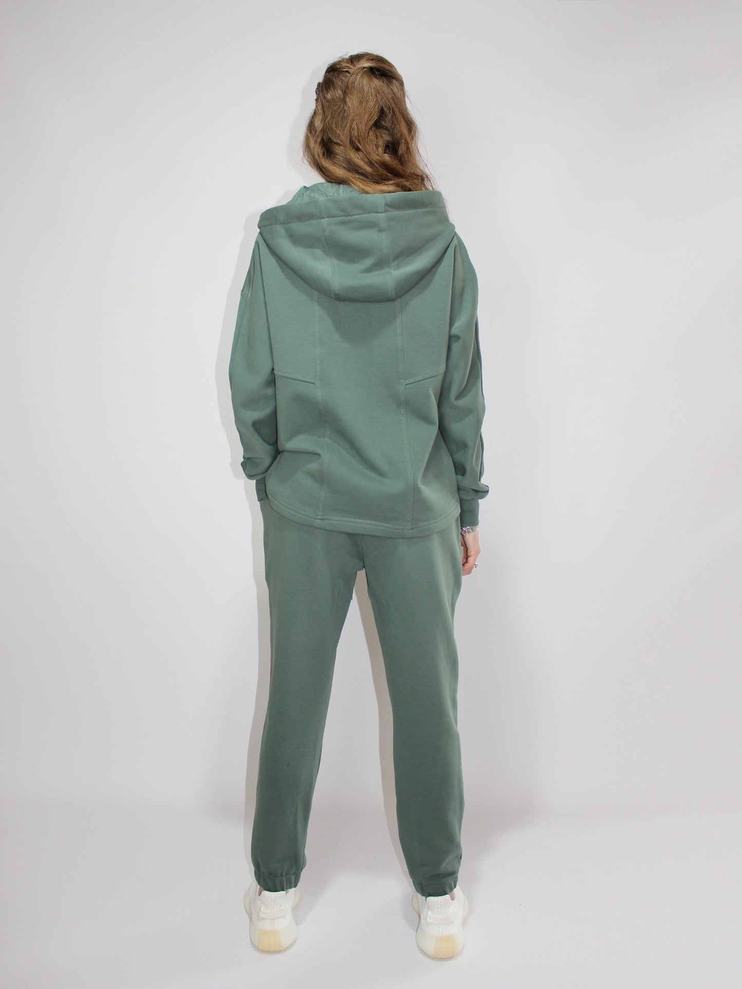 Forest Green Casual Hoodie & Pants