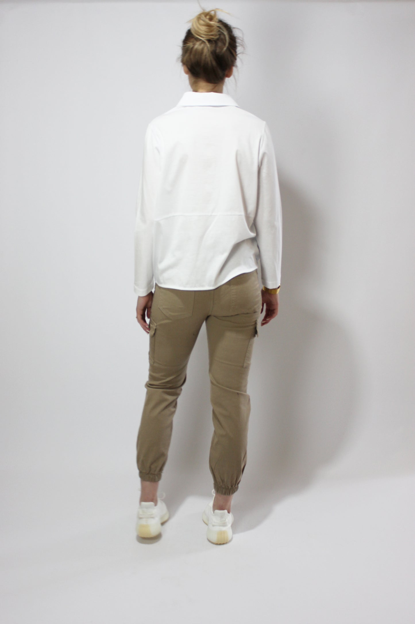 Beige Cargo Pants